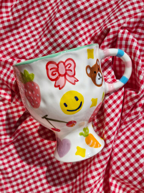 귀여움가득 고블렛잔