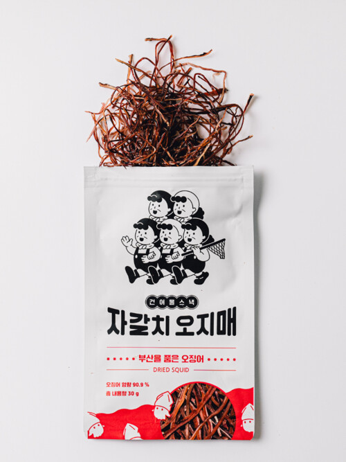 [자갈치오지매] 부산을 품은 오징어