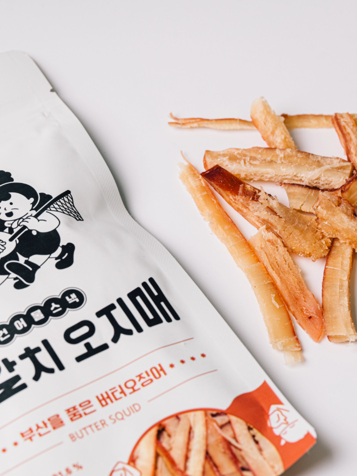 [자갈치오지매] 부산을 품은 버터오징어