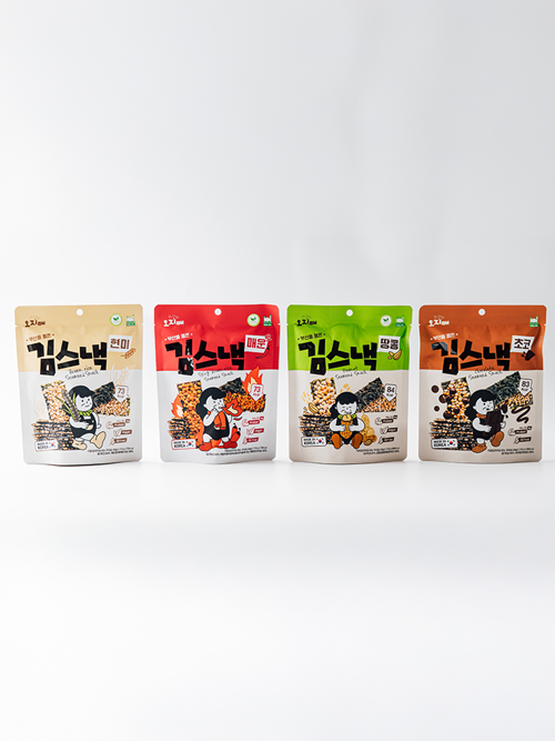 [자갈치오지매] 부산을 품은 김스낵 4종