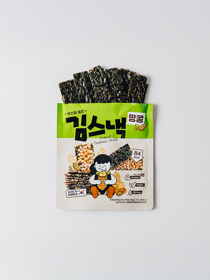 [자갈치오지매] 부산을 품은 김스낵 4종