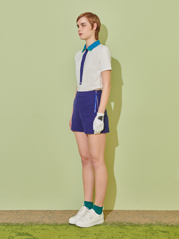 COLOR MINI SHORTS_NAVY