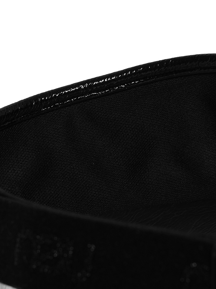 ENAMEL HIGH VISOR_BLACK