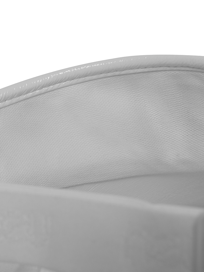 ENAMEL HIGH VISOR_WHITE
