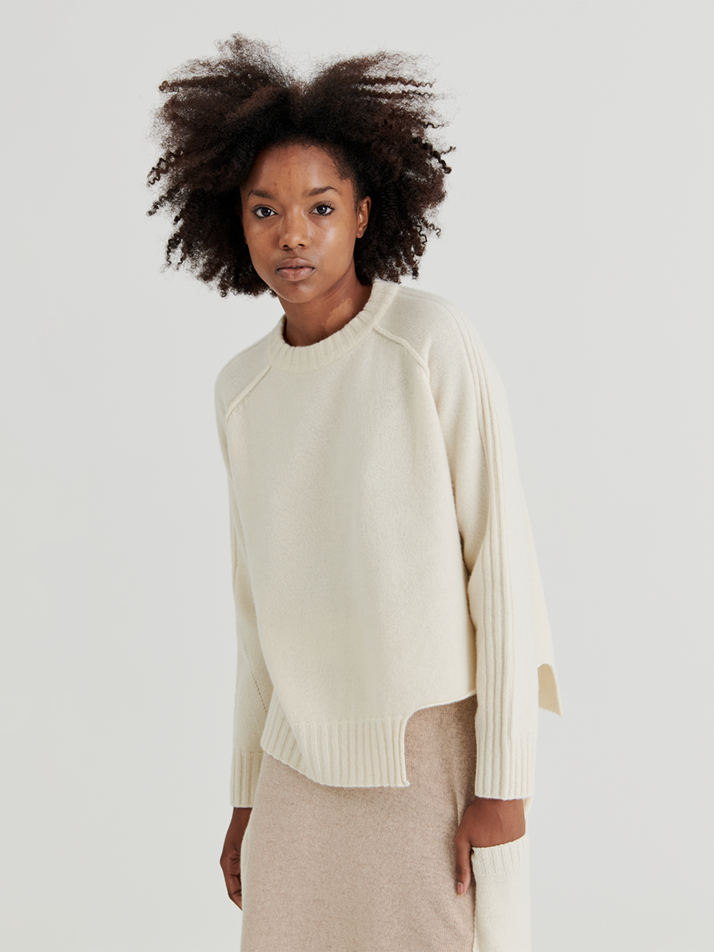 RIP UNBALANCE PULLOVER (IVORY)