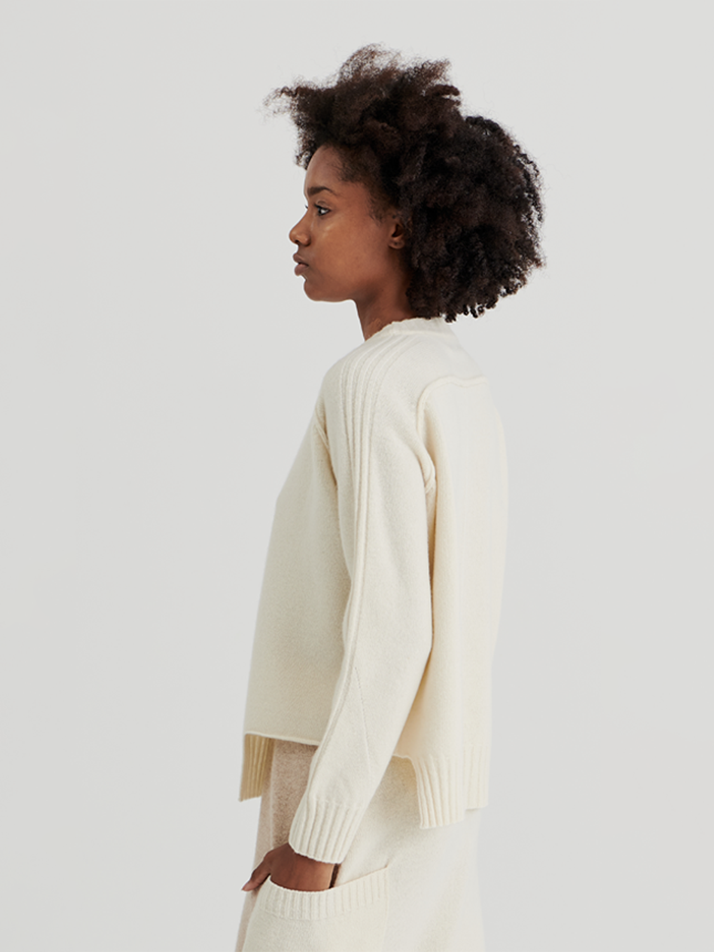 RIP UNBALANCE PULLOVER (IVORY)