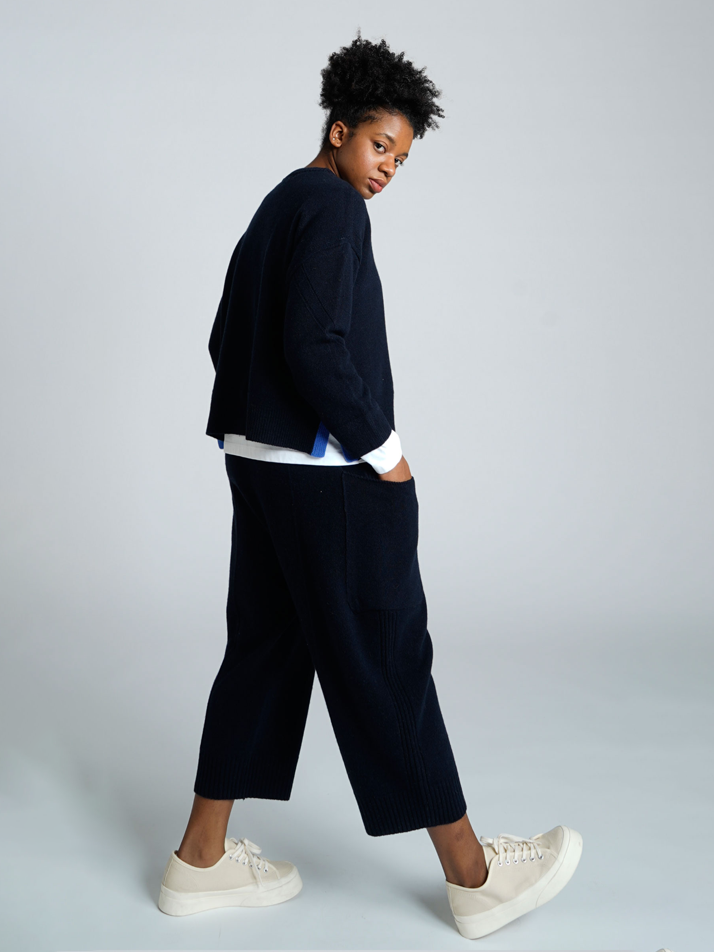BAGGY PANTS (NAVY)