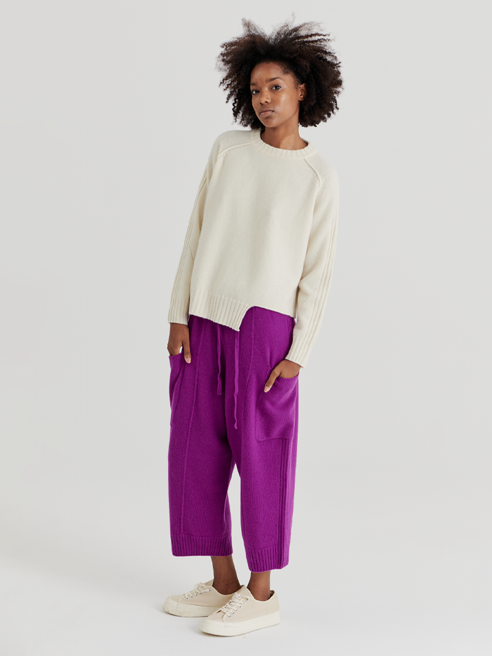 BAGGY PANTS (VIOLET)