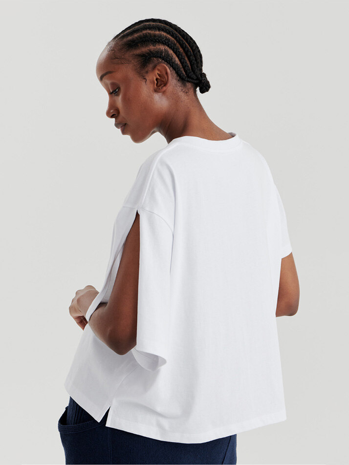 SLEEVE OPEN TOP (WHITE)