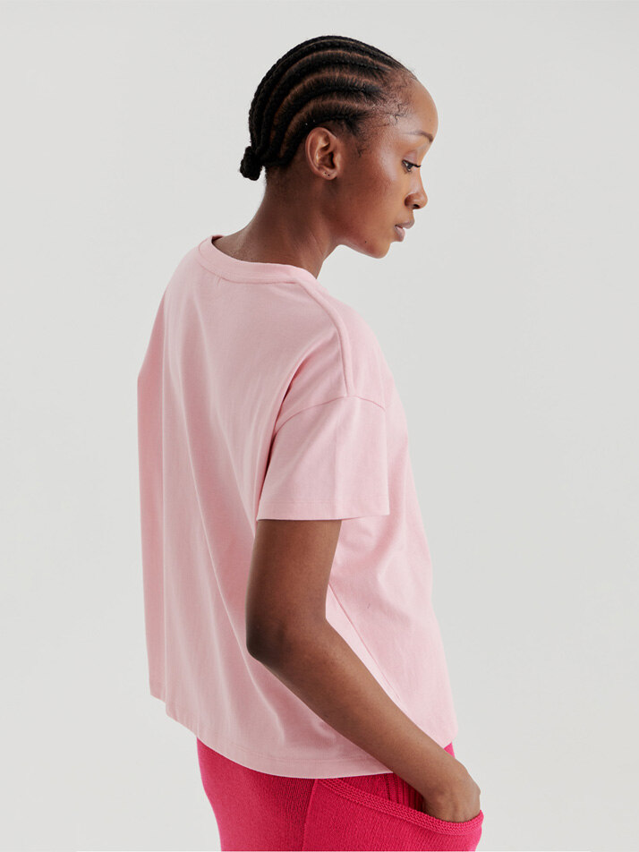 SLEEVE OPEN TOP (L/PINK)