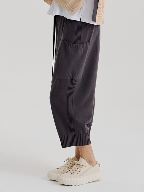 SUMMER BAGGY PANTS (GREY)