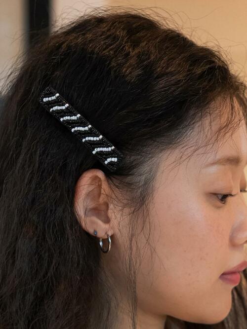 bijou hairpin_black