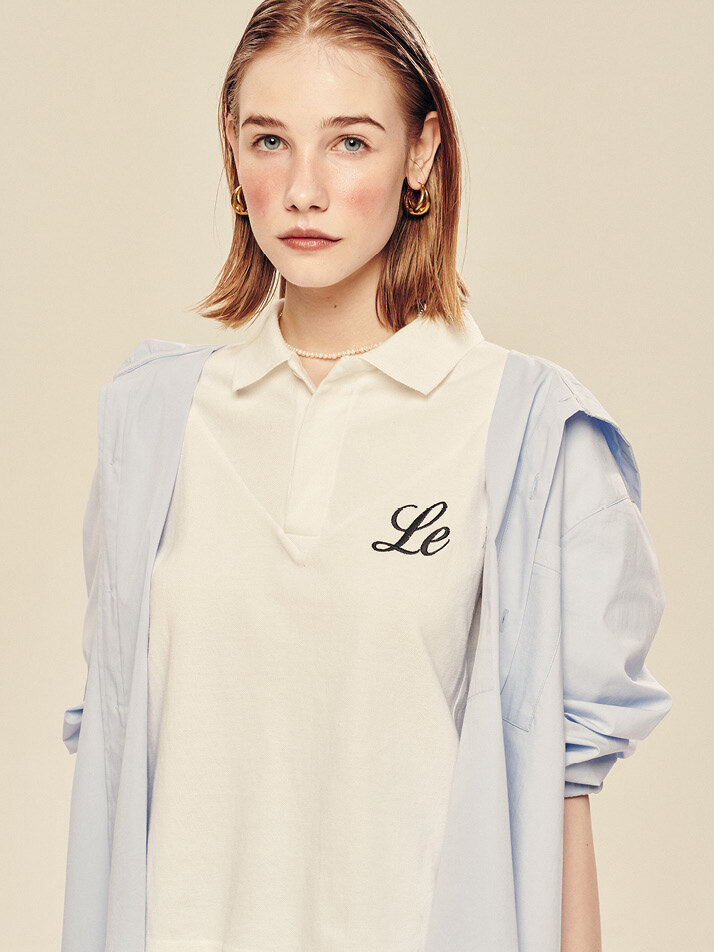 [사은품증정]LE 폴로 티셔츠 LE Polo T_White