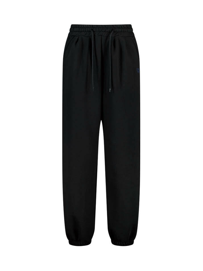 투 하트 스웻 팬츠 Two Hearts Sweat Pants_Black