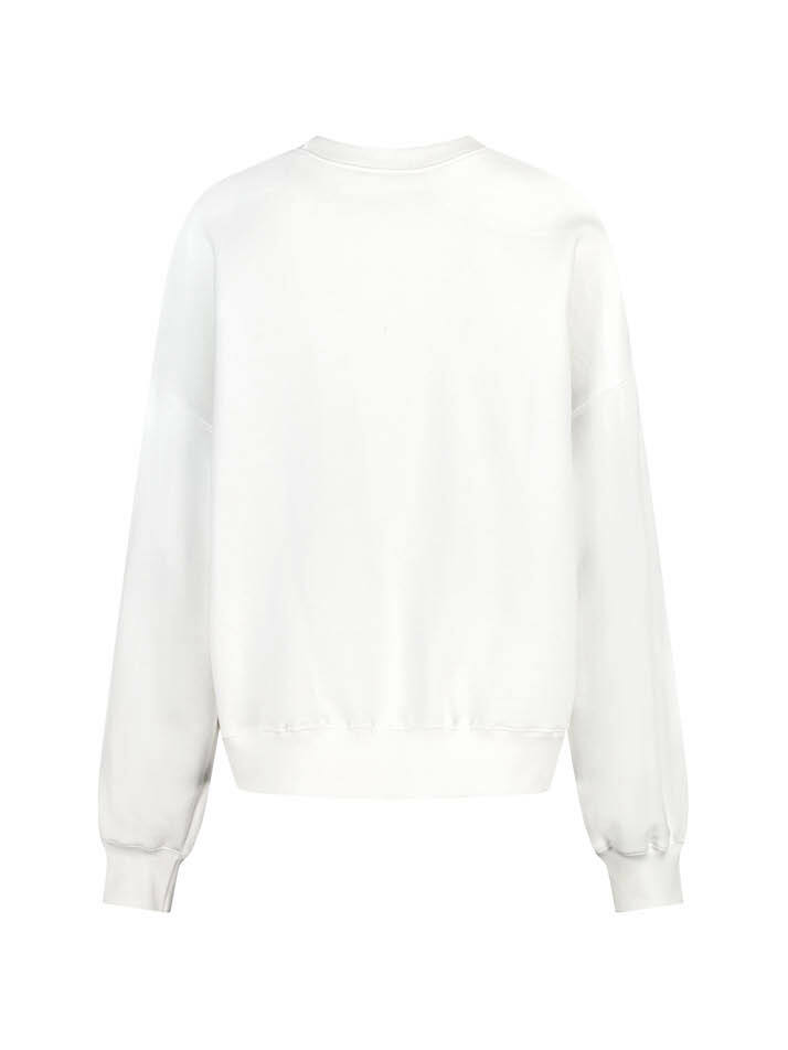 [사은품증정]투 하트 스웻 셔츠 Two Hearts Sweatshirt_White