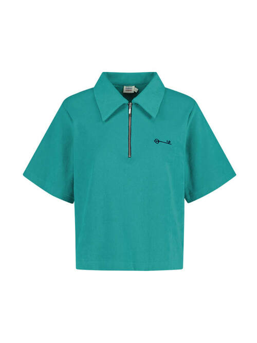 코튼 캔디 폴로 티 Cotton Candy Polo T_Emerald Green