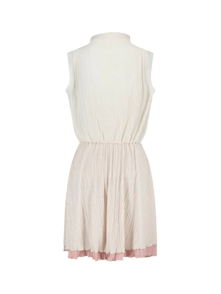 아이리스 플리츠 드레스 Iris Pleats Dres_Cream