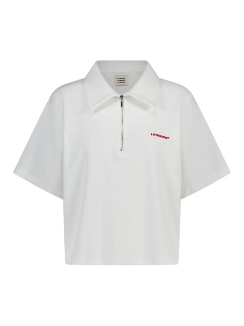 테리 집업 T Terry Zip-up T_White