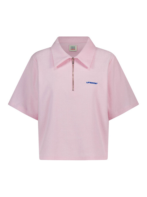 테리 집업 T Terry Zip-up T_Pink