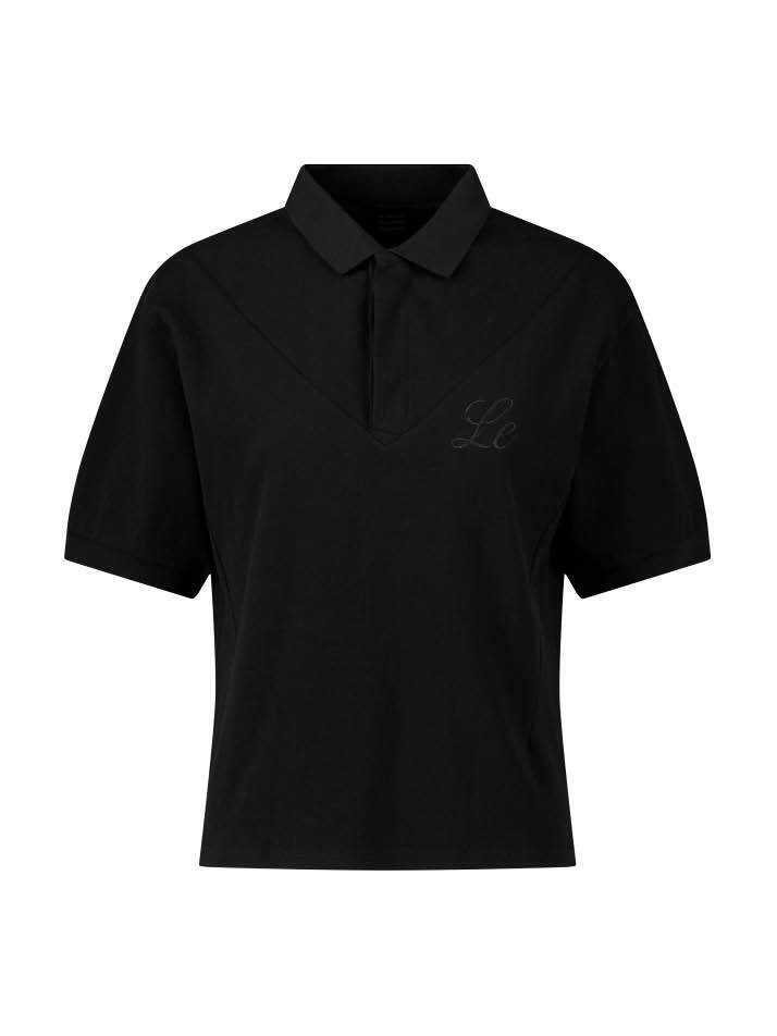 LE 폴로 티셔츠 LE Polo T_Black