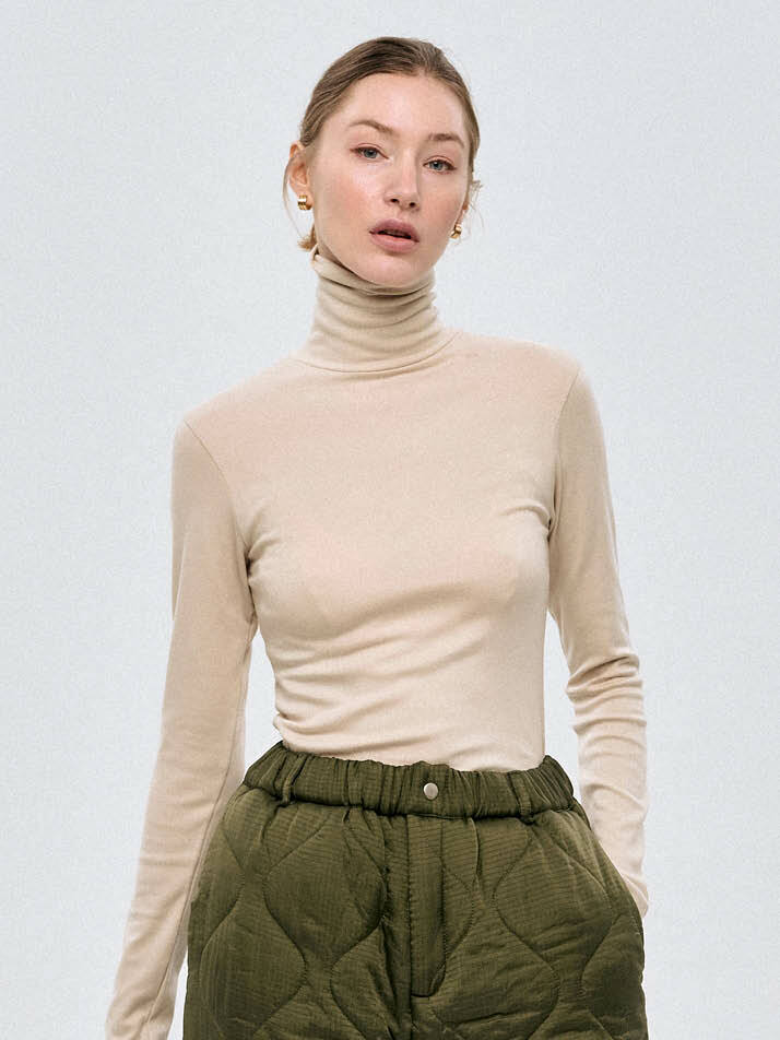 소프트 웜 톱 Soft Warm Top_Beige