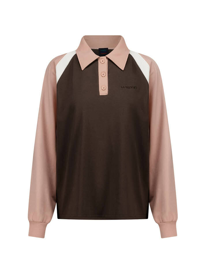 GiGi 래글런 티셔츠 GIGI Raglan T-shirt_Brown