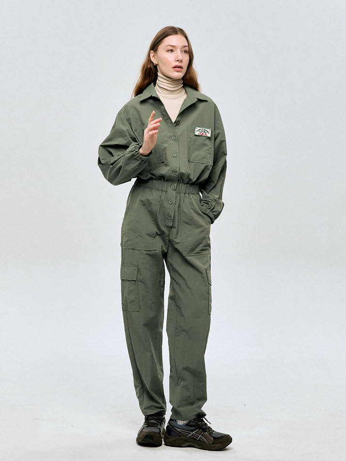 쏘 시크 점프 슈트 So Chic Jump Suit_Khaki