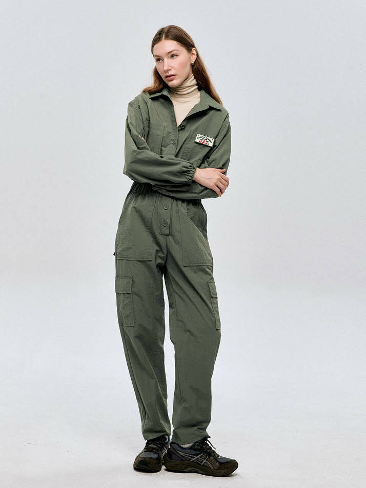 쏘 시크 점프 슈트 So Chic Jump Suit_Khaki