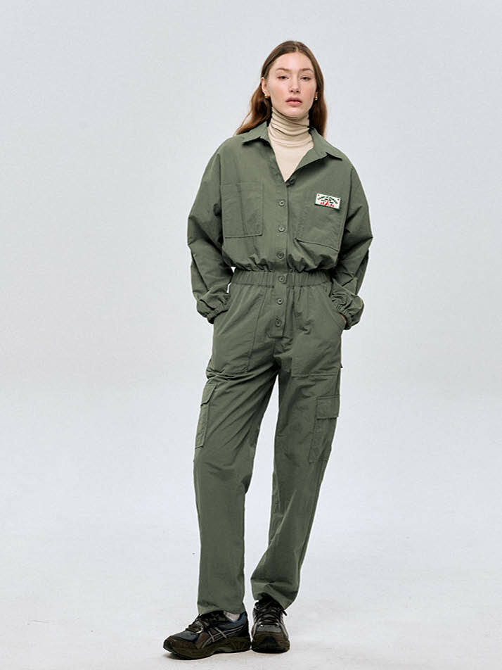 쏘 시크 점프 슈트 So Chic Jump Suit_Khaki