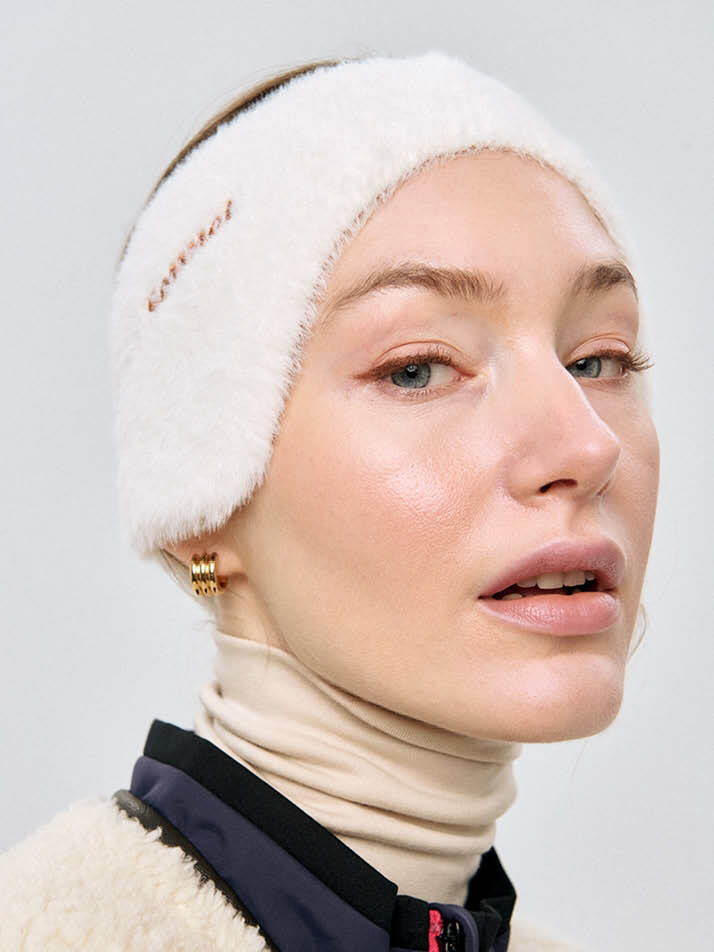 윈터 헤드 밴드 Winter Head Band_WHITE