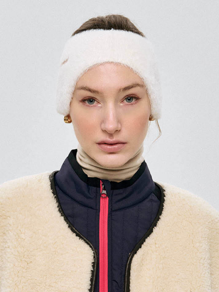 윈터 헤드 밴드 Winter Head Band_WHITE