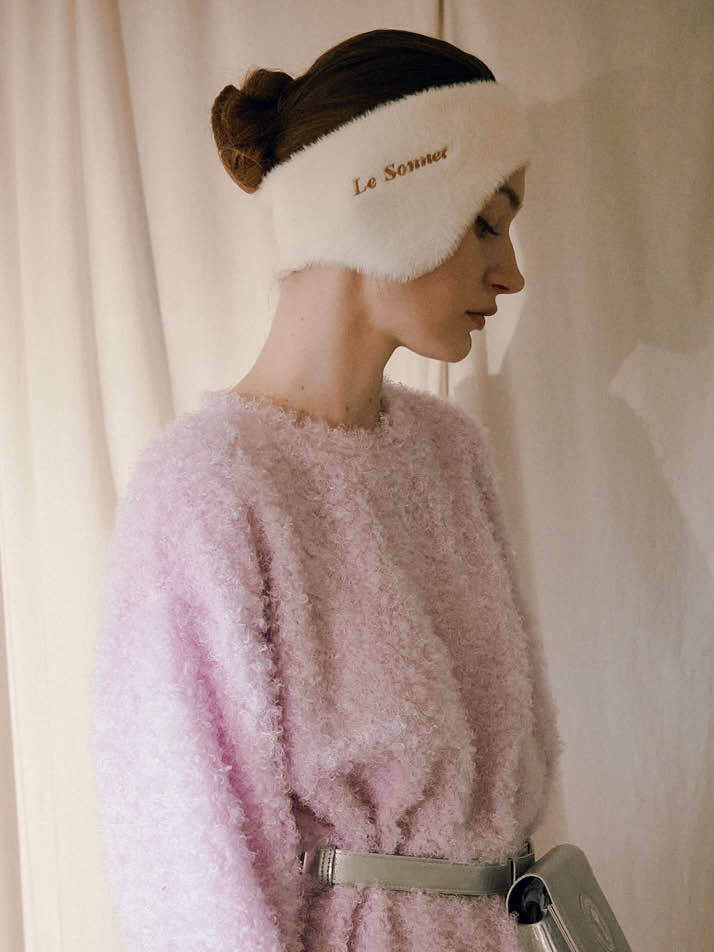 윈터 헤드 밴드 Winter Head Band_WHITE