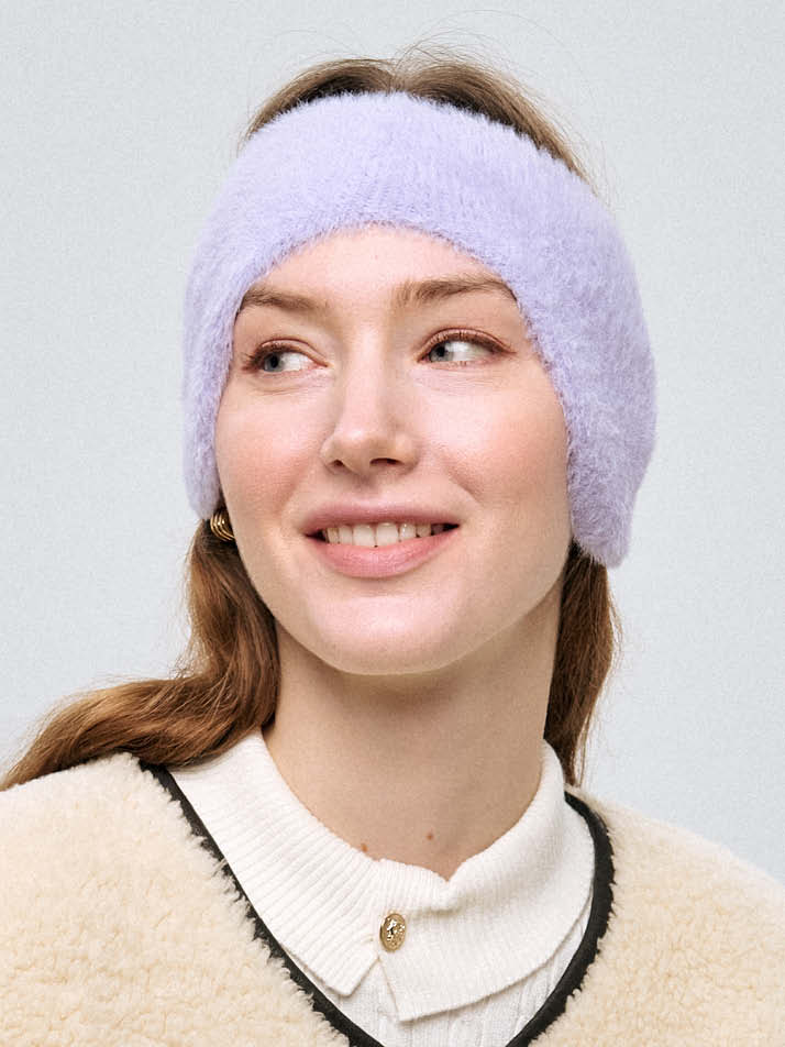 윈터 헤드 밴드 Winter Head Band_LAVERDER