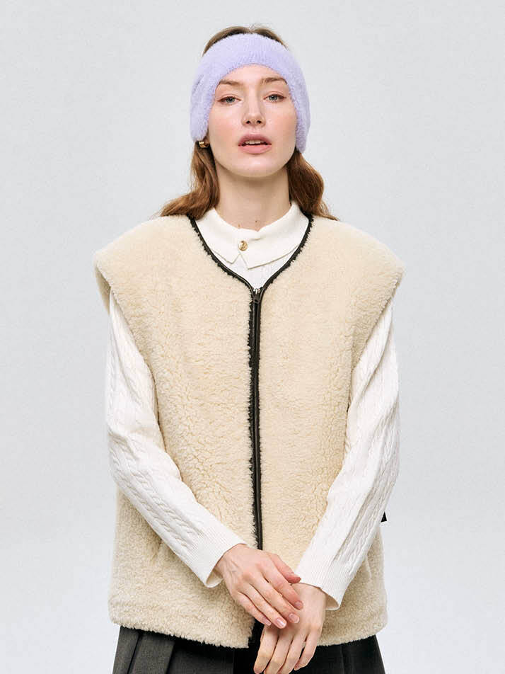 윈터 헤드 밴드 Winter Head Band_LAVERDER
