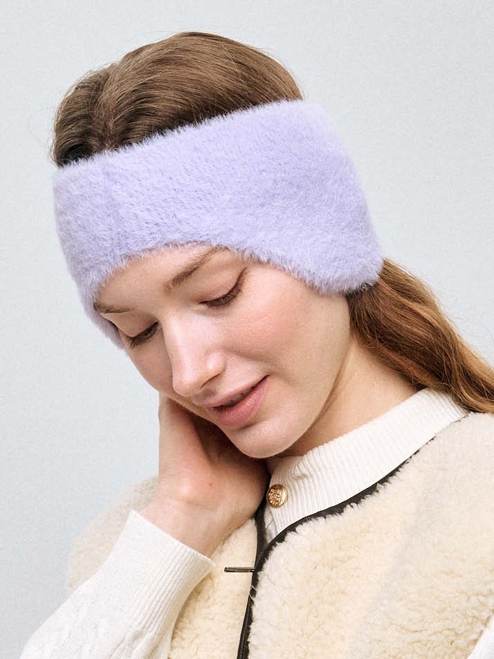 윈터 헤드 밴드 Winter Head Band_LAVERDER