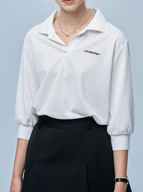 심플 폴로셔츠 Simple Polo Shirts_White