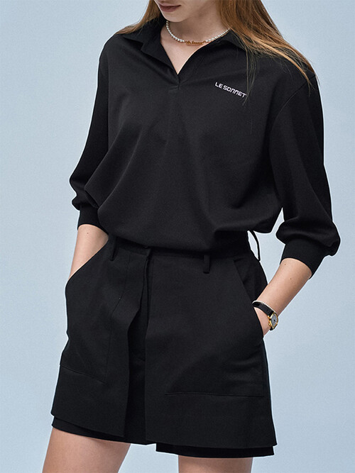 심플 폴로셔츠 Simple Polo Shirts_Black