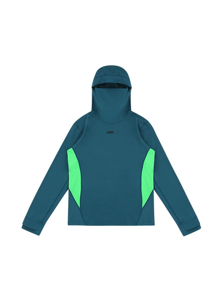 RO-1 HOODED TOP-Blue