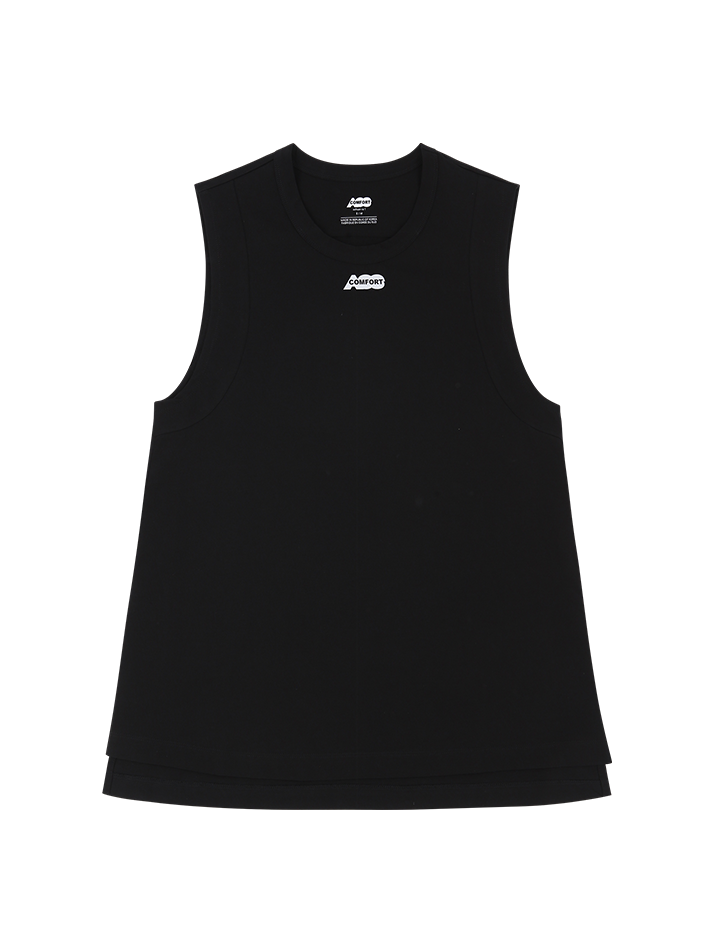 MILA SLEEVELESS TOP-Black