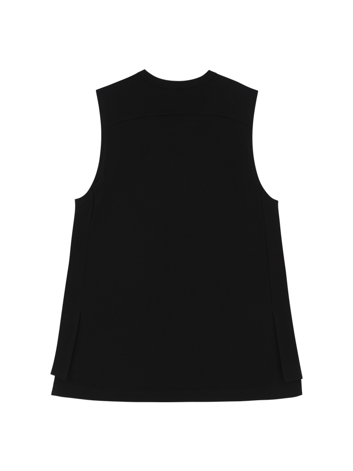 MILA SLEEVELESS TOP-Black