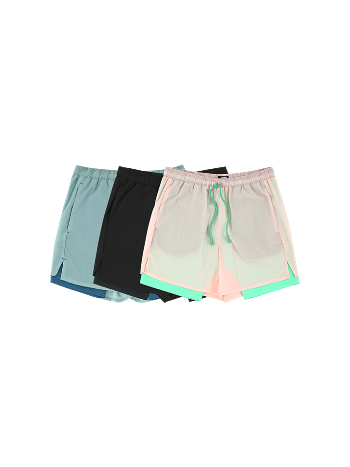 KERA DUAL SHORTS-Pink