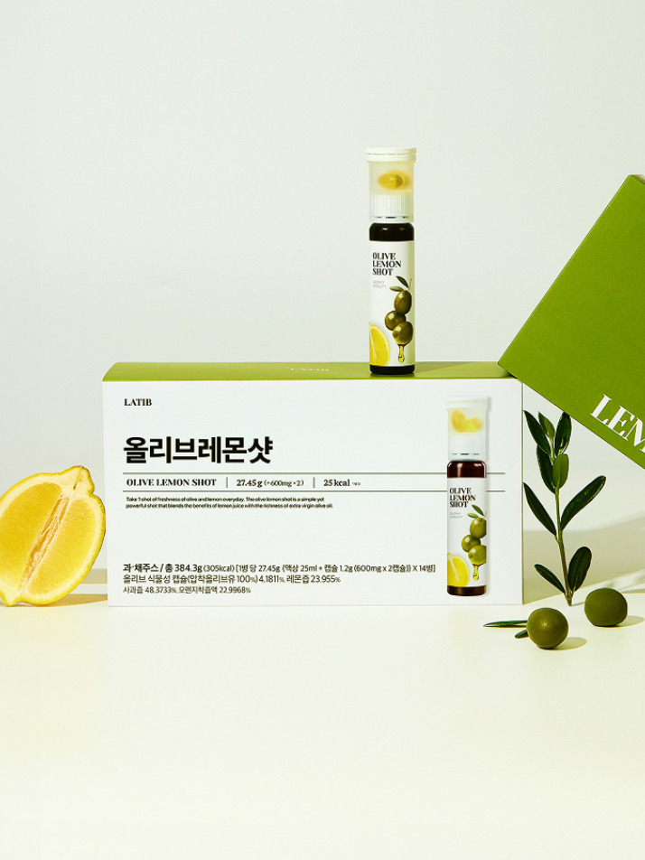 [라티브] Timeless Vitality 올리브레몬샷 (25ml X 14병)