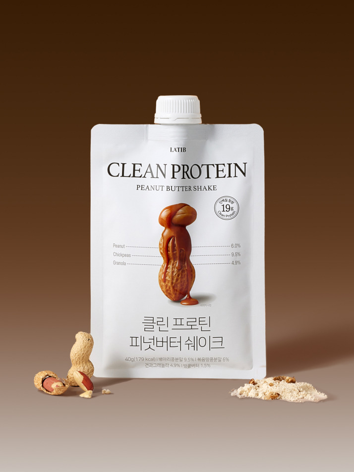 [라티브] 클린 프로틴 피넛버터 쉐이크 (40g X 7포)