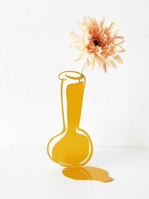 Pot In Art Yellow