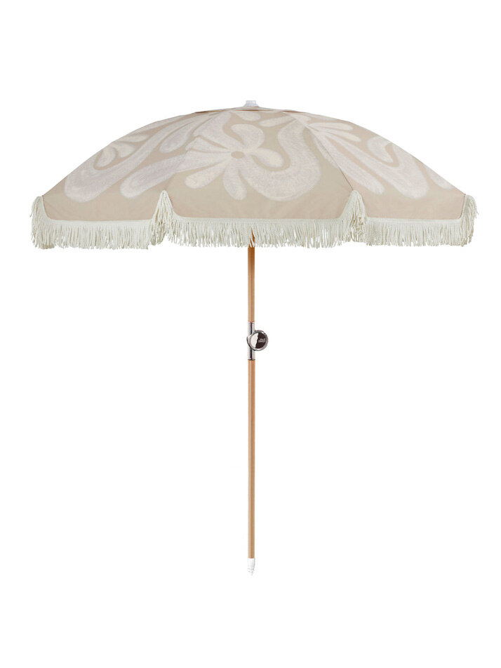 바질뱅스 Basil Bangs Premium Umbrella - Flowers by Kane Lehanneur