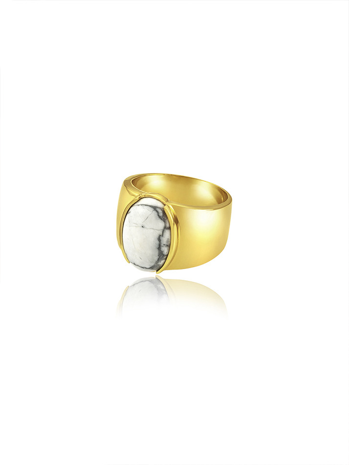 moon Ring (hawlite)