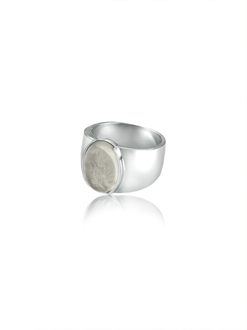 Moon Ring (rock crystal)