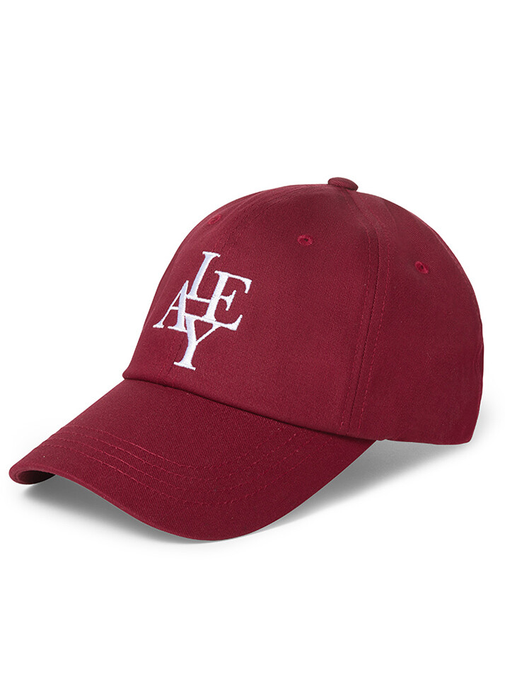 LE AREVEY SYMBOL BALLCAP BURGUNDY