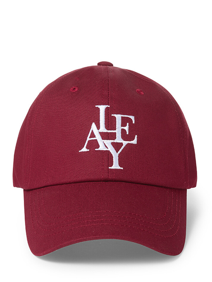 LE AREVEY SYMBOL BALLCAP BURGUNDY