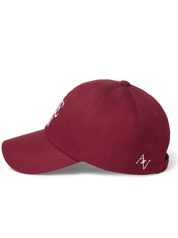 LE AREVEY SYMBOL BALLCAP BURGUNDY